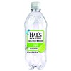 Hal's New York Seltzer Water, Lime Sparkling Water, 20 Fl