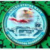 Navy USS Theodore Roosevelt CVN-71 Aircraft Carrier #A14 Military Honor