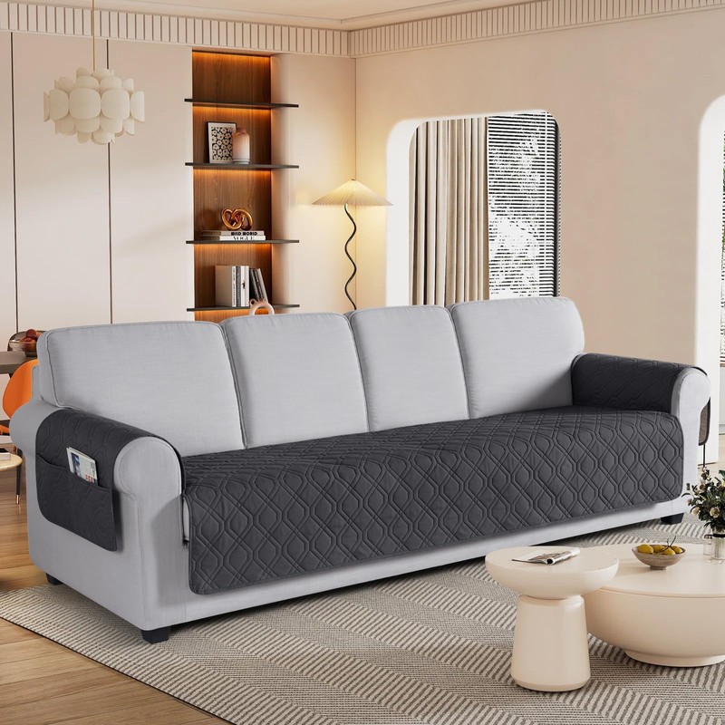 VANSOFY Couch Cover, Waterproof Sofa Covers Washable Slipcover Furniture Protector