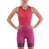 Synergy Women's Tri Suit Elite Sleeveless Racerback Trisuit (Fuchsia Pink,