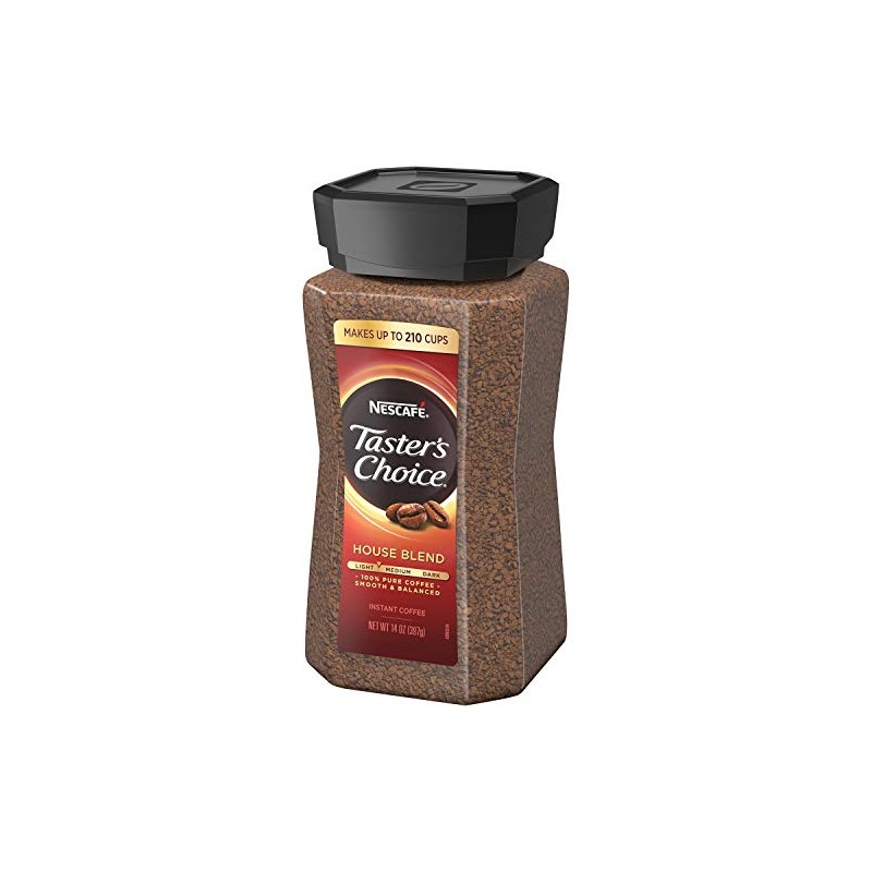 NESCAFE Taster's Choice Instant Coffee, House Blend (14 Ounce)