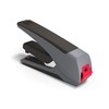 STAPLES TRU RED One-Touch Executive Desktop Stapler, 30-Sheet Capacity, Black
