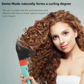 Diffuser Attachment for Dyson Airwrap Styler HS01/HS05/HS08 - Dual Mode (Diffuse & Dome), Curly Hair Nozzle for Frizz-Free Volume & Defined Curl | Heat-Resistant Nylon Fiber Dryer Attachments (Grey)