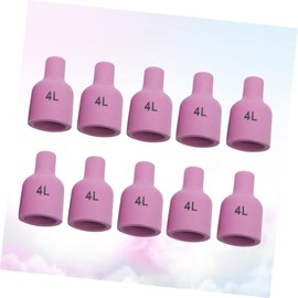 TEHAUX Ceramic Welding Nozzles Set 10pcs 53n58 Tig Welding Nozzles for Arc Welding Torch Easy to Use