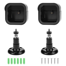 QWORK® 2 Pack Weatherproof Camera Housing with 360° Adjustable Mount Compatible with Blink Outdoor 3rd/4th Generation Security Cameras