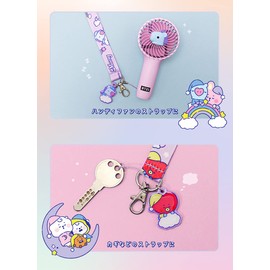 Solomon Shoji BT21 Neck Strap (with Acrylic) NECK STRAP (COOKY) BT21-BNS-CK