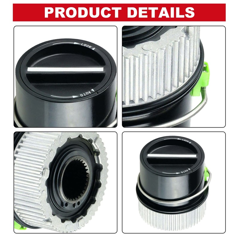 MotorbyMotor 4WD Front Auto Locking Hub Fit Ford F-250 F-350