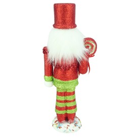 Christmas Concepts® 12" Glitter Foam Christmas Nutcracker Soldier Decoration Christmas Decorations (Red)