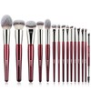 BEILI Makeup Brushes 15Pcs Make up Brushes Set Premium Vegan
