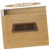 iplusmile High-Efficiency Floor Vent Cover Air Grille for Enhanced Airflow