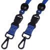 Masper 2 Pack Blue Safety Breakaway Lanyard with Round Adjustment