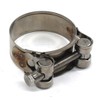 36-39mm T-Bar Clamp 304 Stainless Steel (4 Pieces)