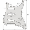 Guitar Anatomy Stratocaster Electric Guitar Pickguard Scratchplate to Fit Fender