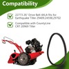 22773 Tiller Reverse Belt Compatible with Earthquake Rear Tine Tiller