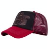 King Kerosin Mens Moto Psycho Baseball Cap, Red, One Size,