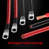 Ampper 4 AWG Battery Cable Set, 20 Inch Copper Power