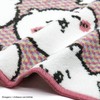 Chiikawa 41-5080250 Full Towel Handkerchief, Pink, Chenille, Packaged, Cute, Approx.