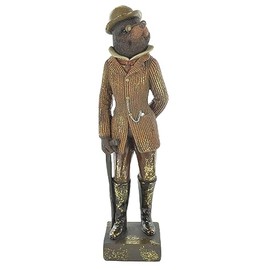 Fiesta Studios Mole Dapper Statue Vintage Clothing, Wind In The Willows H25cm