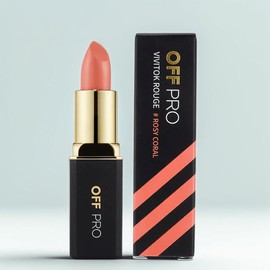 Off Pro BB Talk Rouge Rosy Coral, 3.6g, 1 unit / 오프프로 비비톡 루즈 로지 코랄, 3.6g, 1개