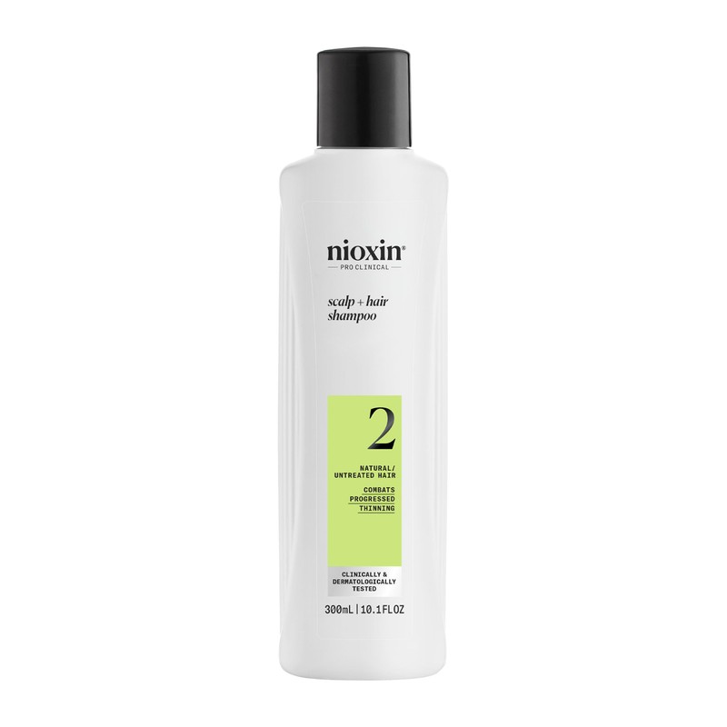 Nioxin Cleanser Shampoo System 2 for Fine Hair with Progressed