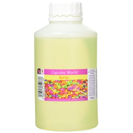 Cupcake World Intense Food Flavouring, Butter, 500 ml