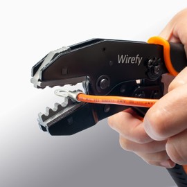 Wirefy Crimping Die for Non-Insulated Terminals - 20-8 AWG