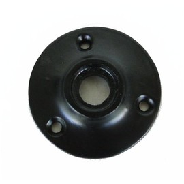 Small Door Rosette of Cast Iron great for porcelain black base hardware renovators supplies