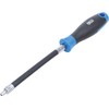 BGS 70020 Flexible Screwdriver with Round Handle E-Profile E4 Blade