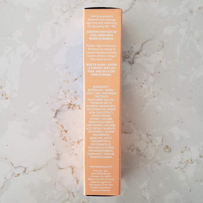 Nuria - Defend Triple Action Eye Cream for Dark Circles,