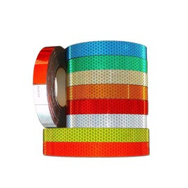 DOT Reflexite Conspicuity Solid Colors - Reflexite V92 Tape (V92DB) (White, 1" (25mm), Single Roll)