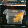 Bojueshaw Aquarium Fish Breeding Box,Acrylic Fish Hatching Incubator Box,Transparent Double-Layer