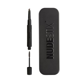 Nudestix Stylus Eyebrow Pencil & Gel – Dual-Ended Brow Definer with Precision Pencil & Clear Gel for Shaping, Filling & Setting | Long-Wear, Vegan, Cruelty-Free Brow Makeup - Brown