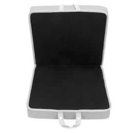 Extra Thick Kneeling Pad Supportive Soft Foam Cushioning Water Resistant Kneeler Pad for Gardening Bathing Baby Workout Supplies Grey with Black