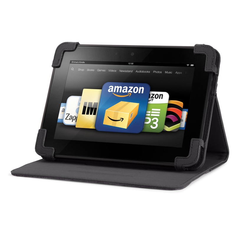 Belkin Chambray Standing Case for Kindle Fire HD 7", Dark