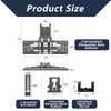 JESE W10546503 WPW10546503 Dishwasher Top Rack Adjuster Kit Fits for