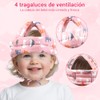YUJWW Casco para Bebé 3 Piezas - Casco + Calcetín