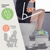 Kzeirm 2 Pack Toilet Potty Stool Adult, Portable Bathroom Stools