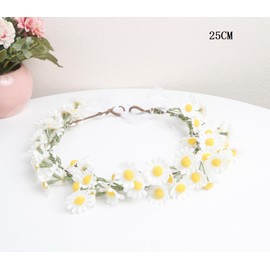 Flower Crown (White, Adjustable)