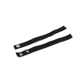 Cosplay Mask Helmet Elastic Straps with Snaps Black