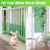 Sumloty Garden Fence Green Plastic Mesh- 16in x 40ft Plastic