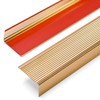 36" Metal Stair Nosing, 2-Pack Self Adhesive Aluminum Stair Edge