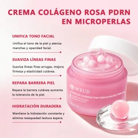 Crema Collagen Salmon Dna Pdrn Cápsula Iluminador Weud 60g