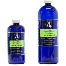 Angstrom Minerals Iron Plus C 32 oz