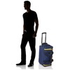 Rockland Rolling Duffel Bag, Navy, 22"