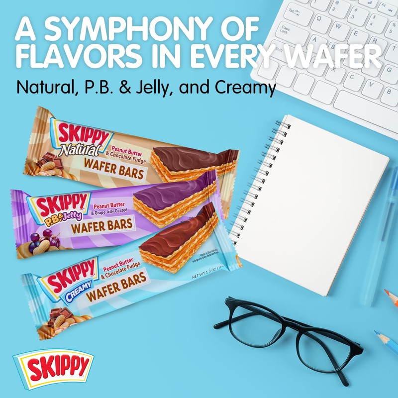 SKIPPY P.B. & Jelly Peanut Butter And Grape Jelly Coated