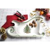 Spode Christmas Tree Embossed Sleigh Platter