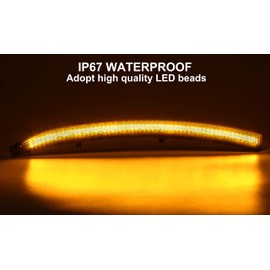 SAUTVS - Luces LED para guardabarros delantero para Can-Am Ryker, luces LED ahumadas, color negro ahumado, luces de rueda, reflectores de guardabarros con intermitentes LED para Can Am Ryker 600 900