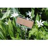 GardenMate 50-Pack Weatherproof Banner Copper Metal Plant Labels, Height 10.5",