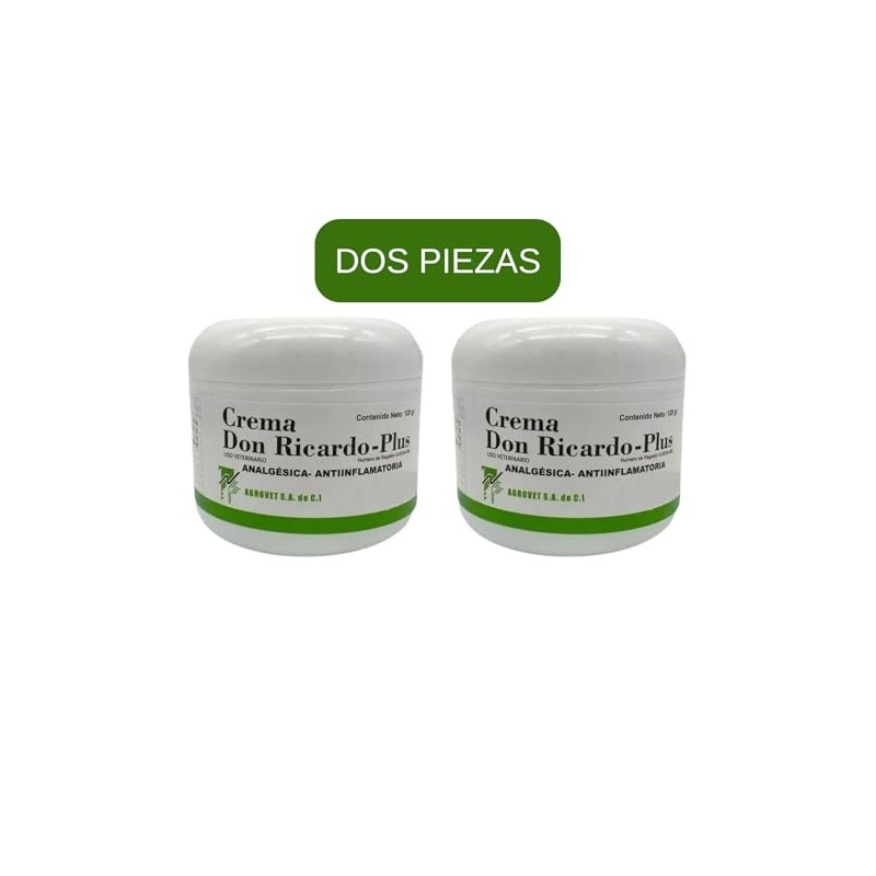 Crema Don Ricardo Plus Doble, 2 piezas de Crema Don