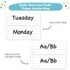 Naozinebi Jumbo Magnetic Sentence Strips 22x8in Dry Erase Writing Strips,